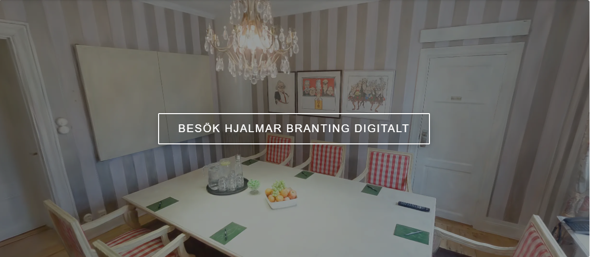 Besök Hjalmar Branting digitalt